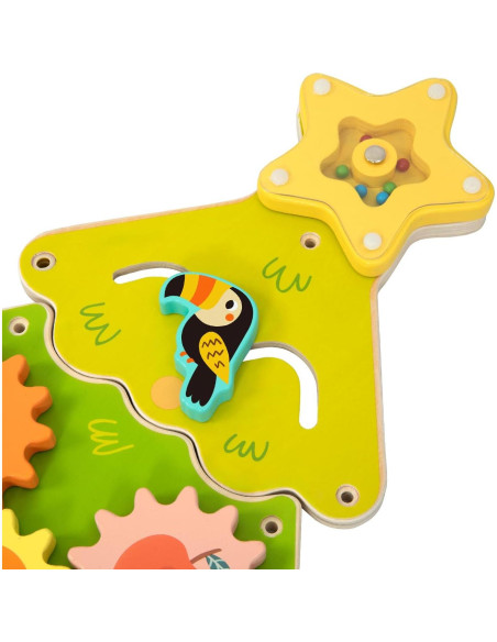 Panel Sensorial de Pared OOOK Tree Montessori 4 Actividades Panel Sensorial de Pared OOOK Tree Montessori 4 Actividades