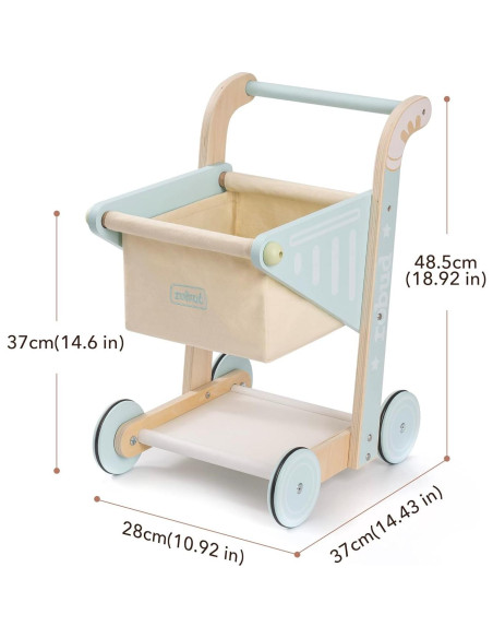 Caminador de Madera ROBUD para Niños 8 Meses a 1 Año Caminador de Madera ROBUD para Niños 8 Meses a 1 Año