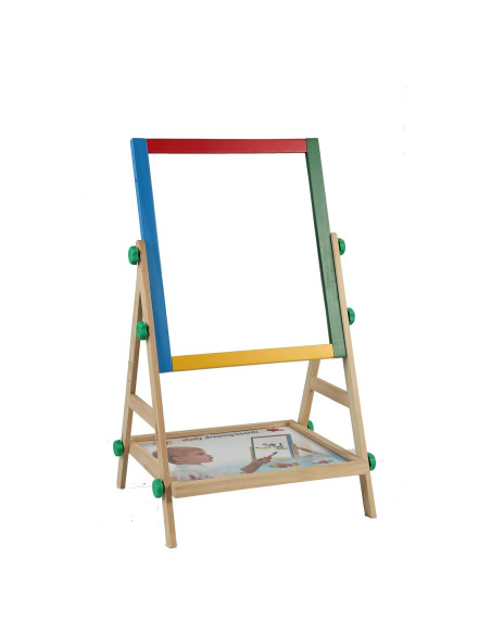 Caballete Doble Cara Tigrken para Niños - Madera Ajustable Caballete Doble Cara Tigrken para Niños - Madera Ajustable