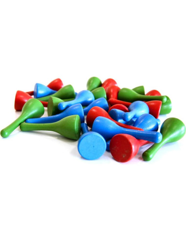 Juguetes Montessori 27 Skittles Grandes MONTESSORI OUTLET