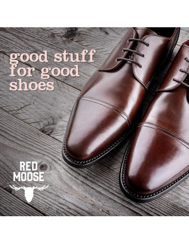 Kit de Brillo para Zapatos Red Moose - 3 Piezas con Cepillos y Paño