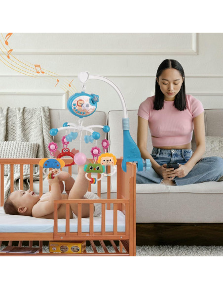 Móvil para Cuna Nicknack 648A-66 con Música y Luces Móvil para Cuna Nicknack 648A-66 con Música y Luces