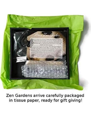 Mini Jardín Zen con Gemas Pulidas - Paintspiration - 20.8x18.3cm