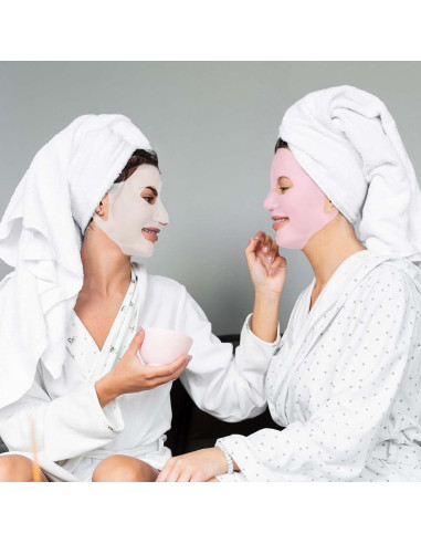 2 Hojas Soporte de Mascarilla Facial Silicona Reutilizable