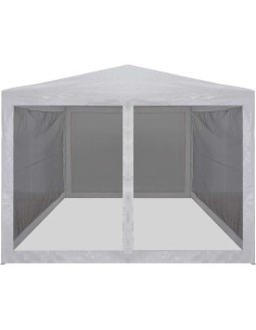 Carpa de Fiesta MINERWALL 2.99x2.99m con 4 Paredes de Malla 2
