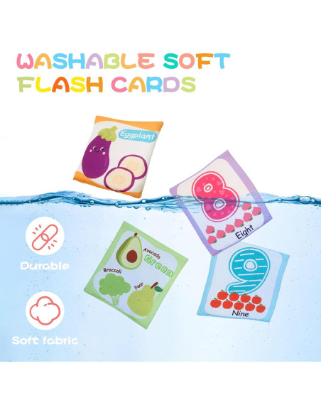 Tarjetas Flash Suaves Jollybaby para Bebés 0-3 Años Tarjetas Flash Suaves Jollybaby para Bebés 0-3 Años