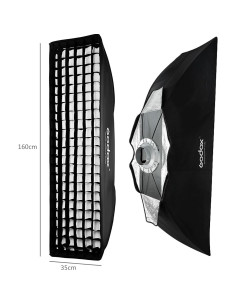 Godox Softbox 2PCS 35x160cm Montaje Bowens Iluminación Estudio 2