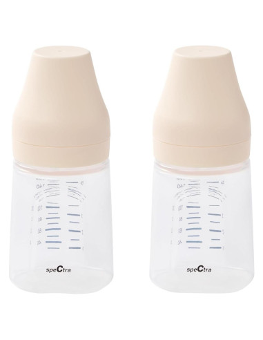 Botellas para Bebés Spectra de Cuello Ancho - Paquete de 2