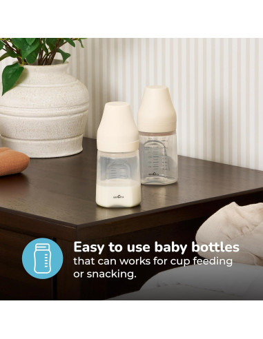 Botellas para Bebés Spectra de Cuello Ancho - Paquete de 2