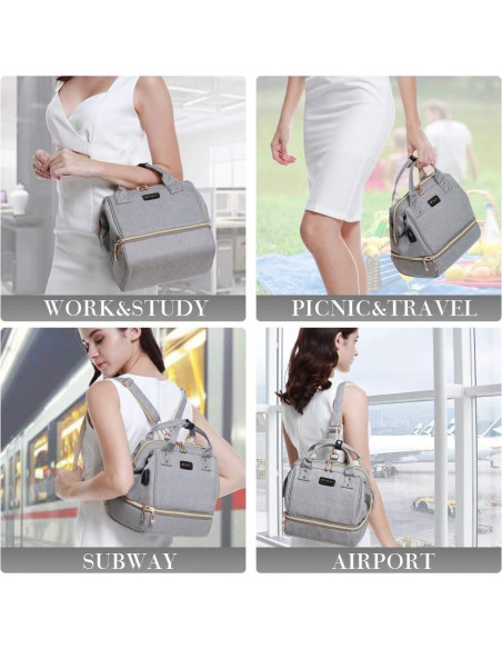Bolsa para extractor de leche Gogoso gris, 25x24x17 cm Bolsa para extractor de leche Gogoso gris, 25x24x17 cm