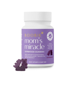 Gomitas de Lactancia Boobie Bears 60 Unidades - Apoyo Inmunidad y Cabello