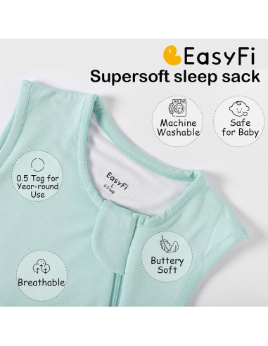 Saco de dormir unisex Supersoft 0.5 Tog para bebés 6-12 meses
