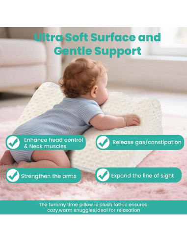 Almohada para Bebé TTM-2506 con Soporte Espuma Viscoelástica