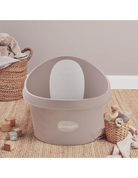 Bañera para Niños Shnuggle Beige Taupe 70.5x50cm Antideslizante Bañera para Niños Shnuggle Beige Taupe 70.5x50cm Antideslizante