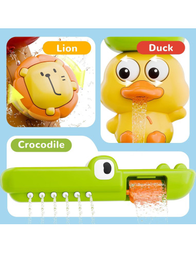 Juguetes de Baño iPlay, iLearn para Niños 1-3 Años