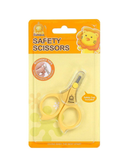 Tijeras de Seguridad Simba Baby - Punta Redonda - Acero Inoxidable Tijeras de Seguridad Simba Baby - Punta Redonda - Acero Inoxidable