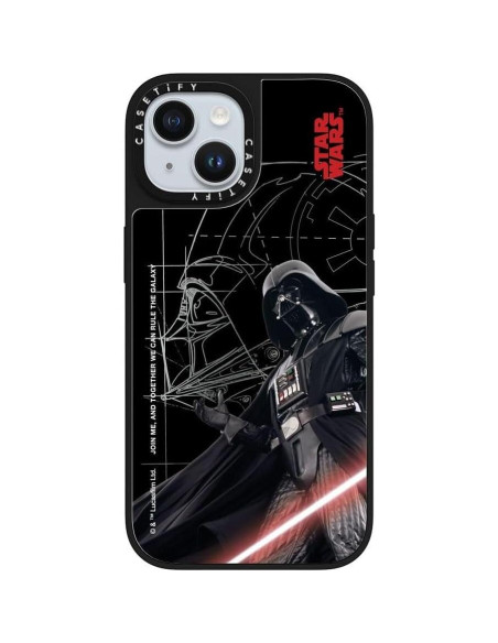 Funda Espejo iPhone 15 CASETiFY Darth Vader Magsafe 1.5m Funda Espejo iPhone 15 CASETiFY Darth Vader Magsafe 1.5m