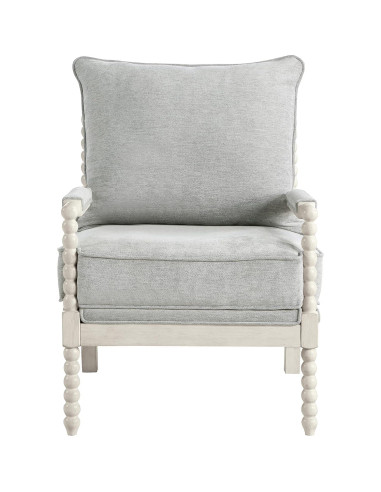 Silla de Acento Kaylee Spindle OSP Home Furnishings Gris