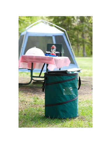 Cubo de Basura Pop-Up Deluxe Coghlan 60,96x48,26cm 111L Verde