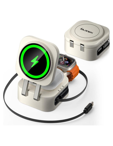 Cargador Inalámbrico 3 en 1 ULiXWH 22.5W para Apple