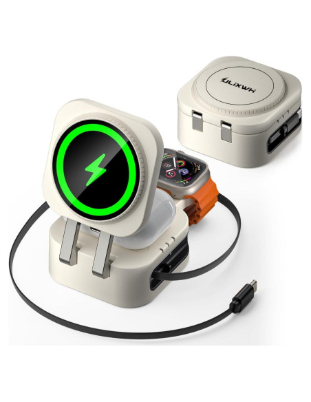 Cargador Inalámbrico 3 en 1 ULiXWH 22.5W para Apple Cargador Inalámbrico 3 en 1 ULiXWH 22.5W para Apple