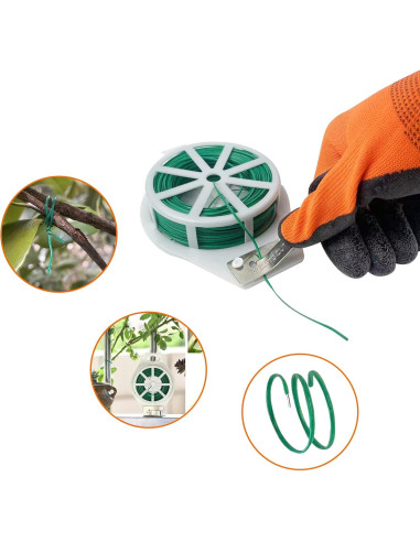 Set de Herramientas de Jardinería SETTECH 10 Piezas Acero Inoxidable