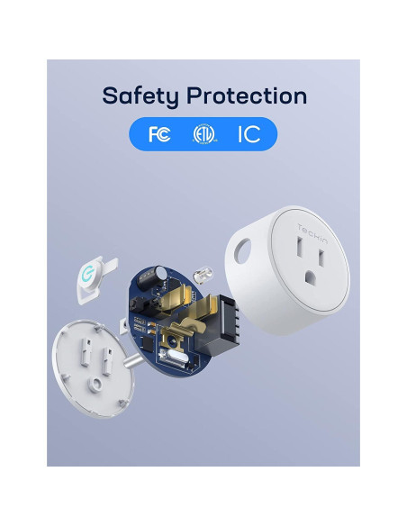 Enchufe Inteligente ZJX CT10-2 Control Remoto y Voz Enchufe Inteligente ZJX CT10-2 Control Remoto y Voz