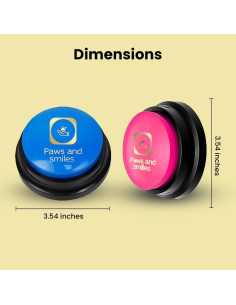 Botones Habladores para Perros Paws and Smiles - Set de 8 2