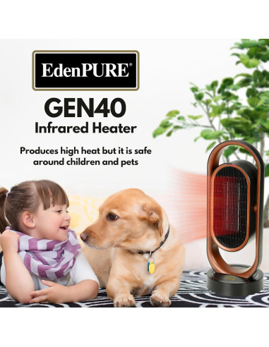Calentador Infrarrojo EdenPURE GEN40 1500W con Oscilación