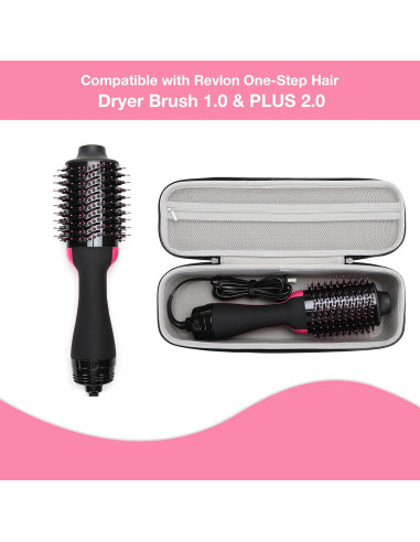 Funda Dura Mosiso para Revlon One-Step Cepillo Secador Negro