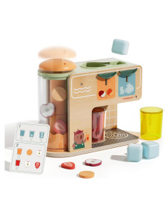 Dispensador de Bebidas de Madera TOP BRIGHT con Accesorios