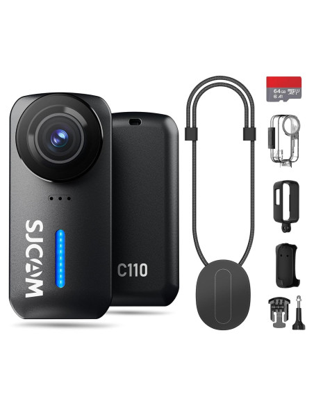 Cámara de acción SJCAM 4K Pocket, portátil y estabilizada Cámara de acción SJCAM 4K Pocket, portátil y estabilizada