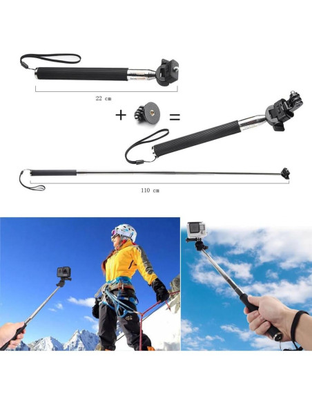 Kit de Accesorios para Cámara de Acción TANSUO 28 en 1 Kit de Accesorios para Cámara de Acción TANSUO 28 en 1