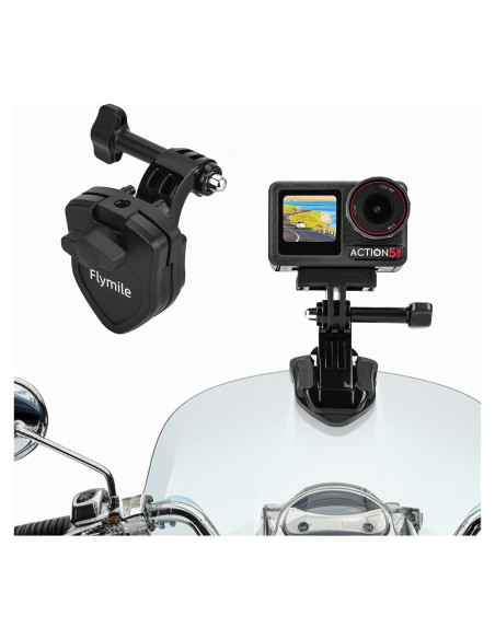 Soporte de Parabrisas para Motocicleta Flymile para DJI y GoPro Soporte de Parabrisas para Motocicleta Flymile para DJI y GoPro