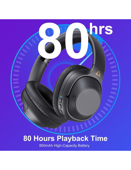 Auriculares Bluetooth YMOO Y7PRO ANC 80H Inalámbricos Auriculares Bluetooth YMOO Y7PRO ANC 80H Inalámbricos