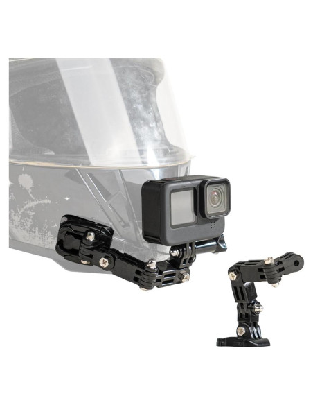 Kit de Montaje en Barbilla para Casco SUREWO Negro Compatible con GoPro Kit de Montaje en Barbilla para Casco SUREWO Negro Compatible con GoPro
