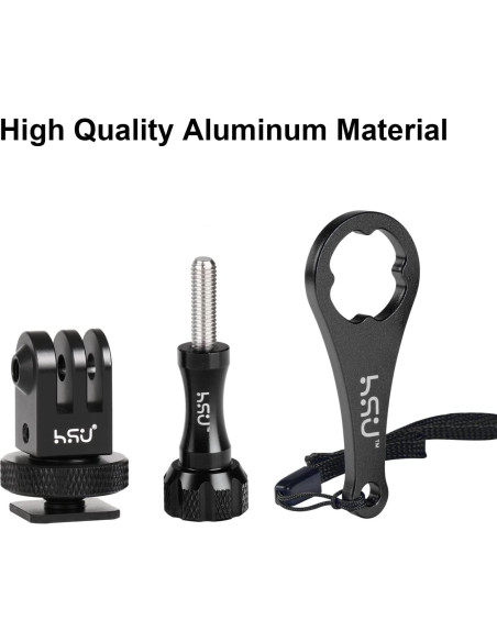 Adaptador de Montaje Frío HSU para Trípode y Cámara DSLR Adaptador de Montaje Frío HSU para Trípode y Cámara DSLR