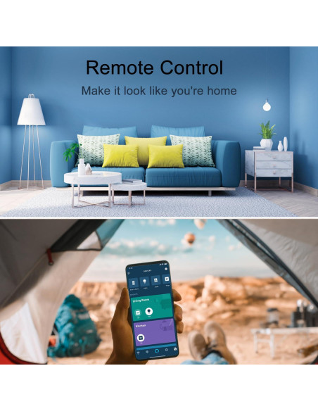 Enchufe Inteligente ExIoTy para Alexa - Control Remoto y Temporizador Enchufe Inteligente ExIoTy para Alexa - Control Remoto y Temporizador