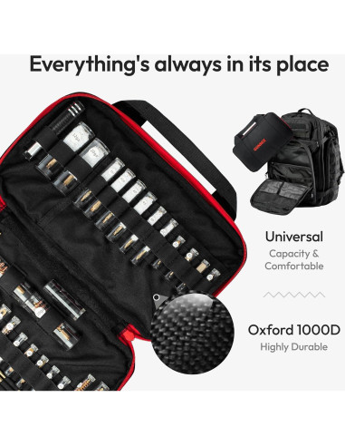 Kit de Limpieza de Armas GUNNIX - 36 Piezas en Funda Oxford