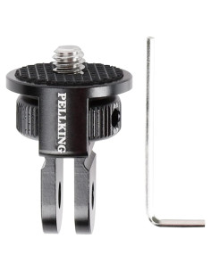 Adaptador de Montaje PellKing 1/4" para Cámaras GoPro y DJI
