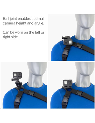 Montaje de Hombro STUNTMAN 360 para Cámaras de Acción