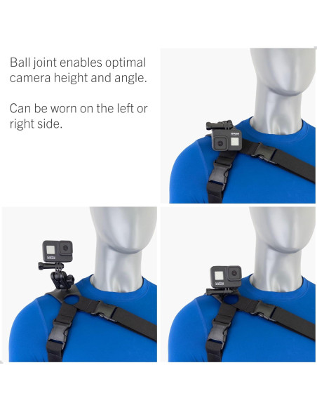 Montaje de Hombro STUNTMAN 360 para Cámaras de Acción Montaje de Hombro STUNTMAN 360 para Cámaras de Acción