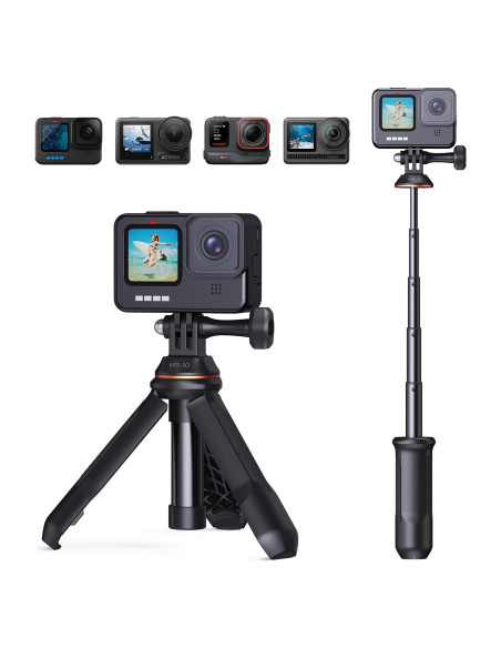 Trípode de Selfie K&F Concept 33.5cm para GoPro y DJI Trípode de Selfie K&F Concept 33.5cm para GoPro y DJI