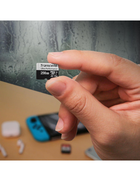 Tarjeta microSDXC Transcend 512GB A2 V30 UHS-I para 4K UHD Tarjeta microSDXC Transcend 512GB A2 V30 UHS-I para 4K UHD