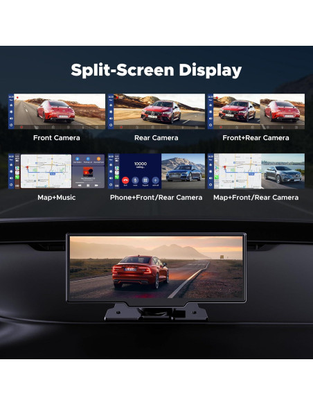 LAMTTO Pantalla 23.8cm Carplay Inalambrico y GPS 2.5K LAMTTO Pantalla 23.8cm Carplay Inalambrico y GPS 2.5K