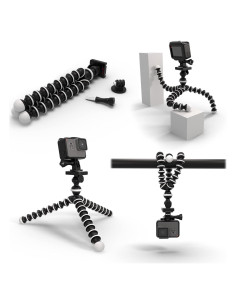 Trípode Flexible Digicharge 25.4 cm para Cámara y GoPro