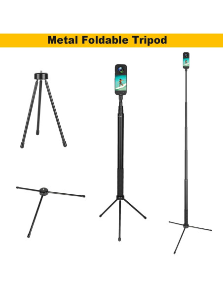 Palo de Selfie Mippko 157 cm con Trípode Plegable y Ajustable Palo de Selfie Mippko 157 cm con Trípode Plegable y Ajustable