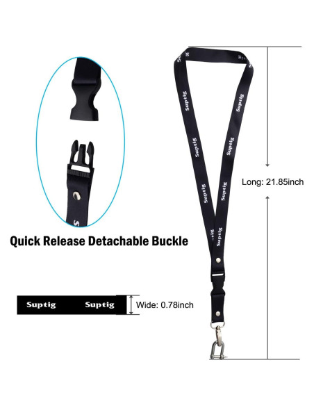 Cinta de Cuello Suptig para GoPro y Cámaras de Acción - 2 Unidades Cinta de Cuello Suptig para GoPro y Cámaras de Acción - 2 Unidades