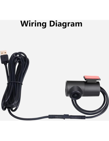 Cámara Dash Eonon HD 720P 360 para Estéreos Android