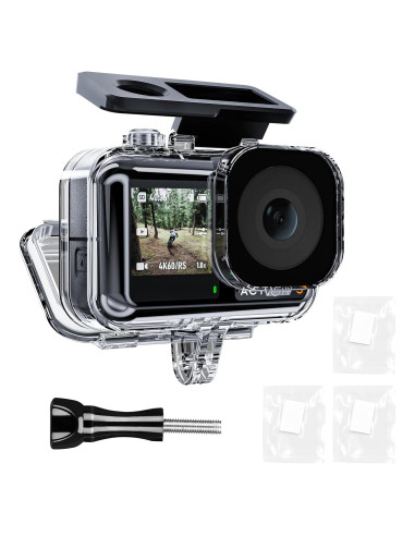 Funda Impermeable TELESIN para Cámara DJI Action 3/4/5 Pro 45m